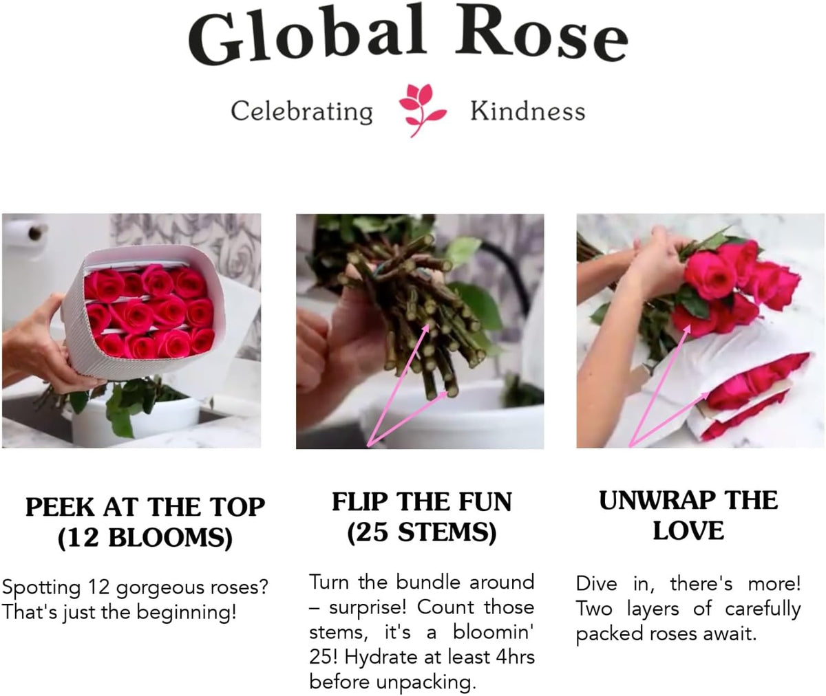 Premium Long-Lasting Pink Rose Bulk Collection