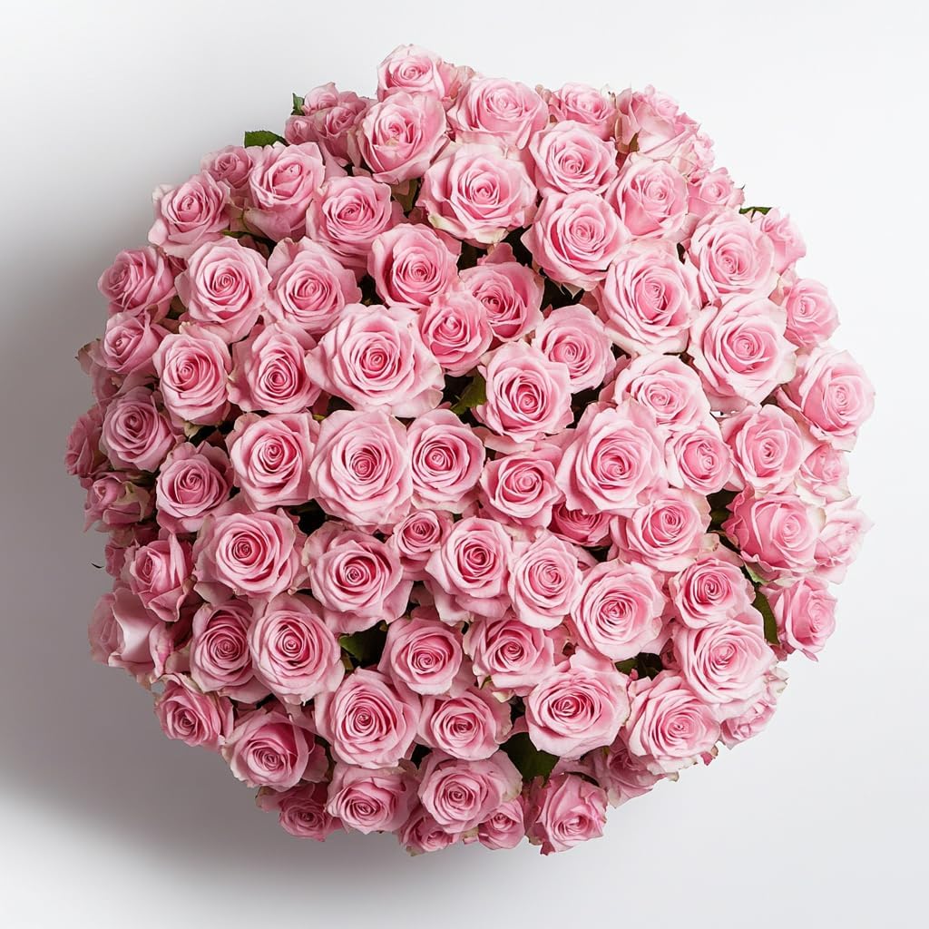 Premium Long-Lasting Pink Rose Bulk Collection