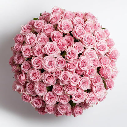 Premium Long-Lasting Pink Rose Bulk Collection