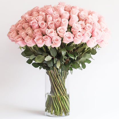 Premium Long-Lasting Pink Rose Bulk Collection